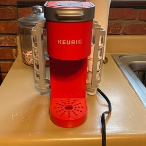 Red Keurig single serve